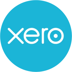 Xero logo featuring the word "xero" in lowercase white letters, centered inside a solid blue circle—a symbol recognized by businesses relying on xero integration and accounting tools.
