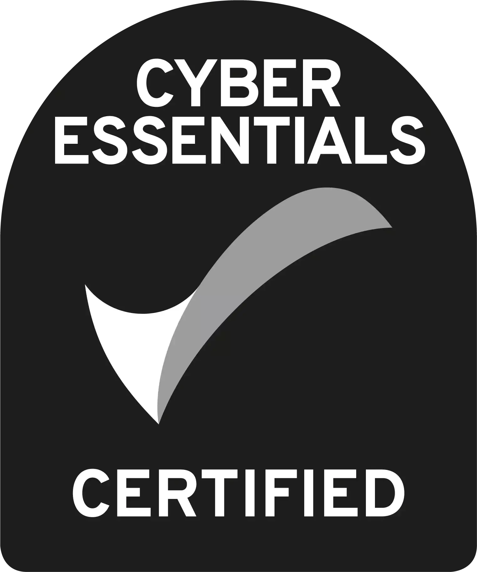 Cyberessentials certification mark bw